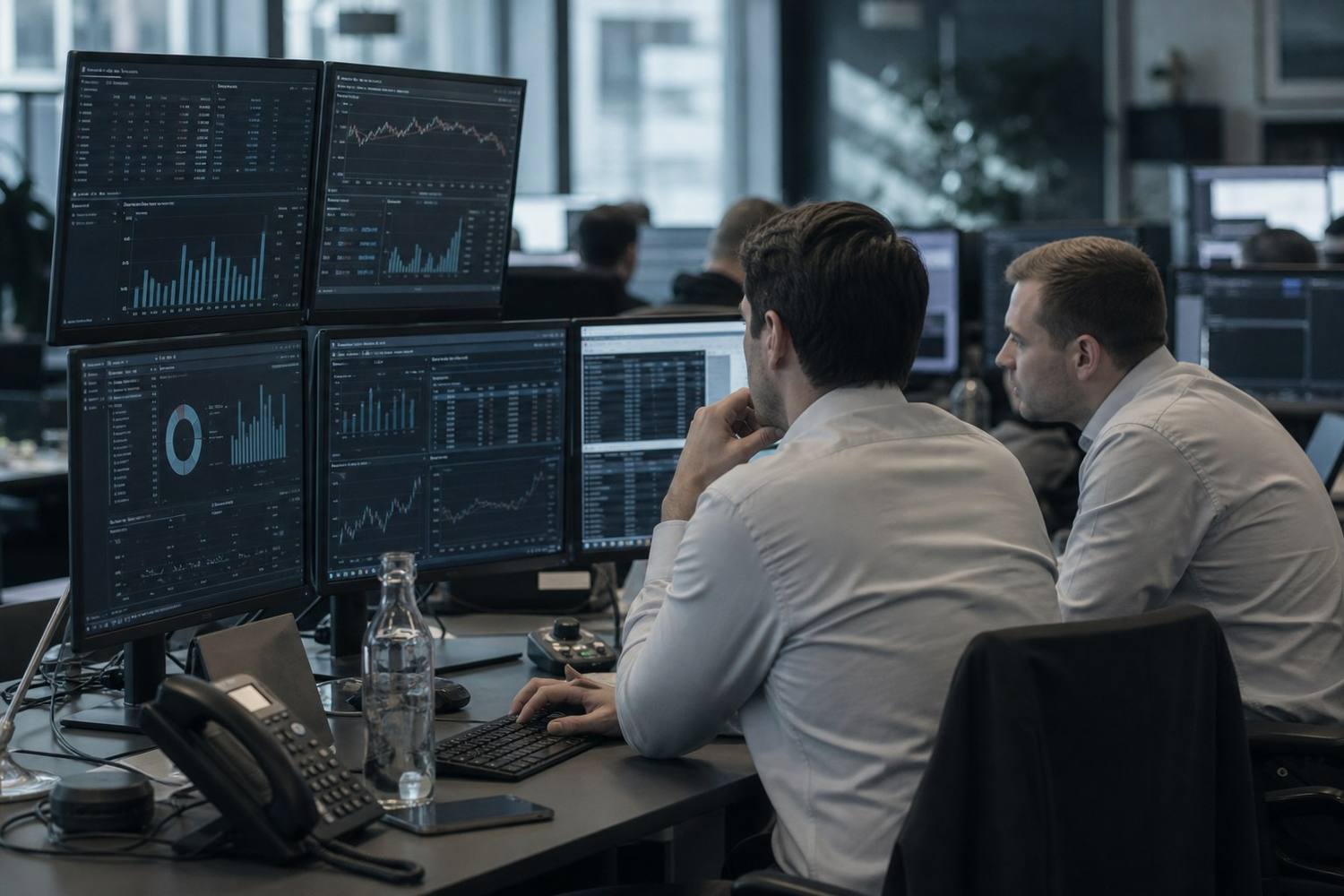 SimCorp consultants working on a delivery plan